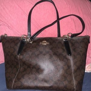 Coach purse medium size gently used